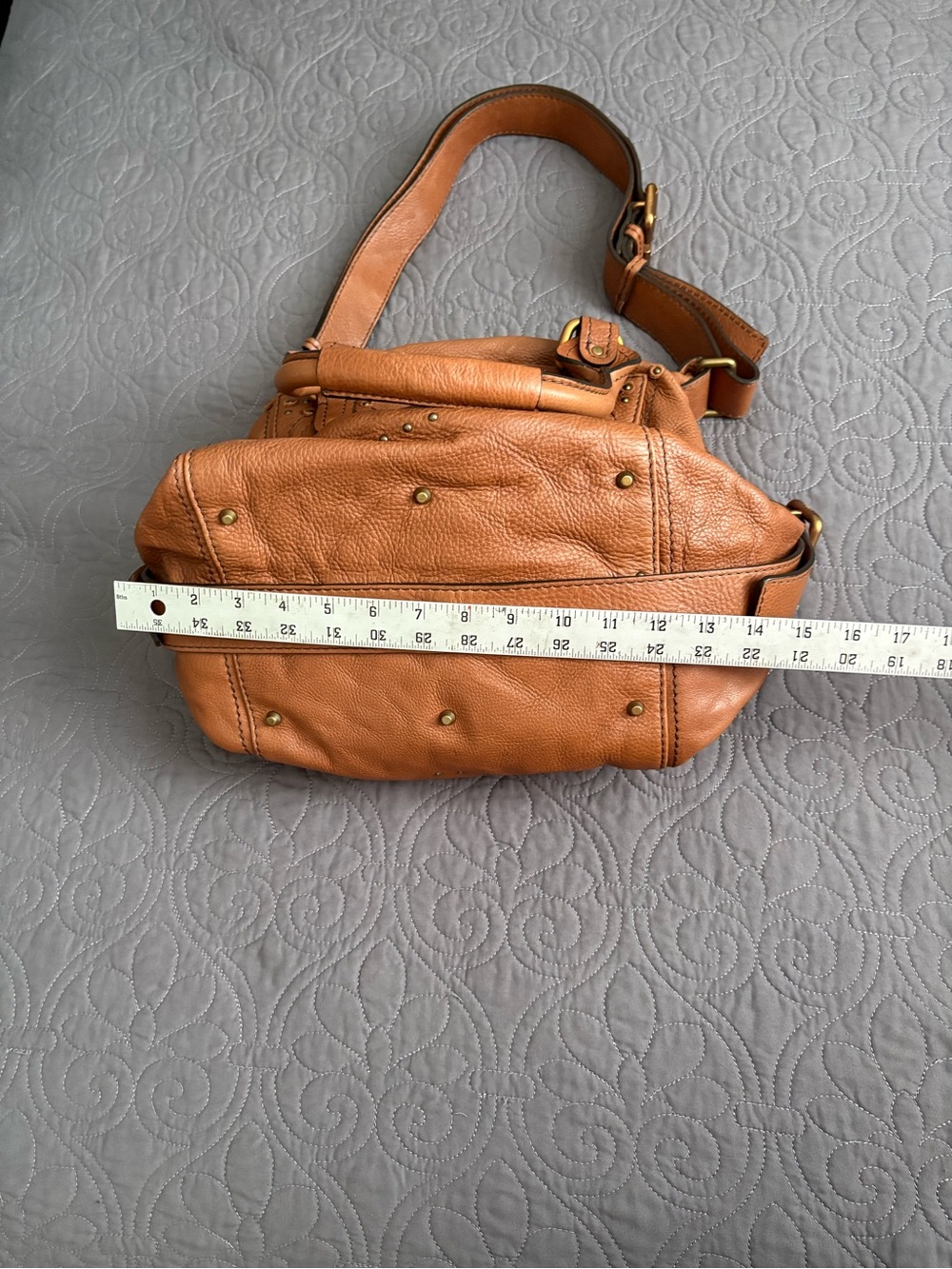 Authentic Vintage Chloé Paddington Leather Satchel Bag – Tan/Cognac - Picture 15 of 15